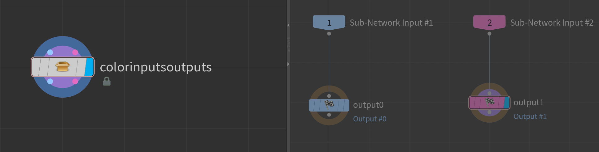 Input/Output Colors