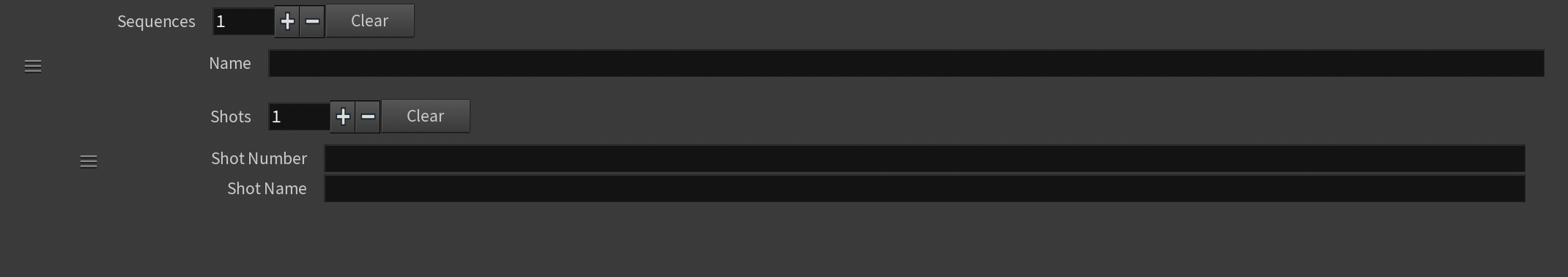 Nested multiparm example.