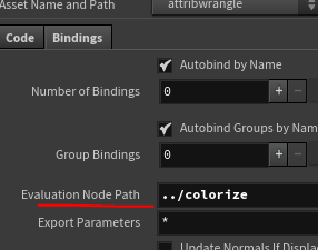 Evaluation Node Path